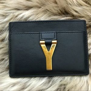 Authentic YSL card holder